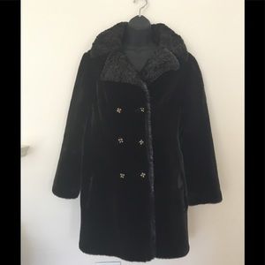 VTG BORGANA DOUBLE BREASTED BOUCLE COLLAR.